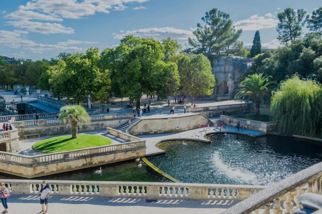 Ferienwohnung Le Nid Douillet Nîmes Exterior foto
