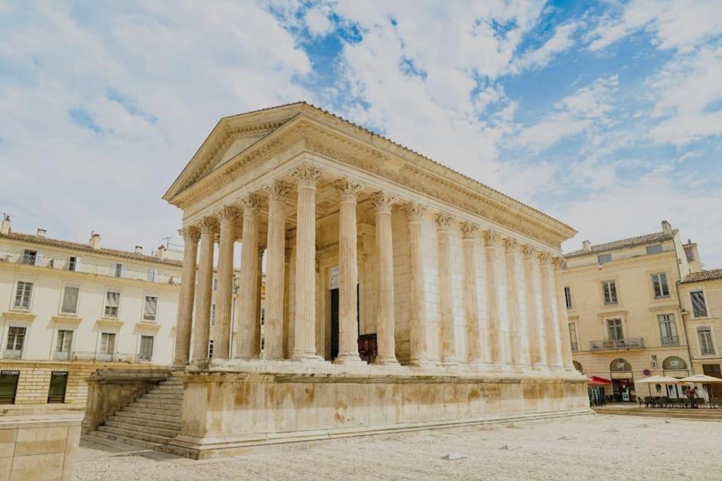 Ferienwohnung Le Nid Douillet Nîmes Exterior foto